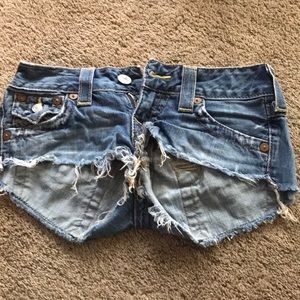 True religion shorts